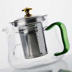 Mei Zao Multi-Functional Glass Teapot with Stainless Steel Filter MZ-Q7 500ml