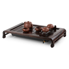黑紫檀 悠然茶盘 56*38*7.5cm