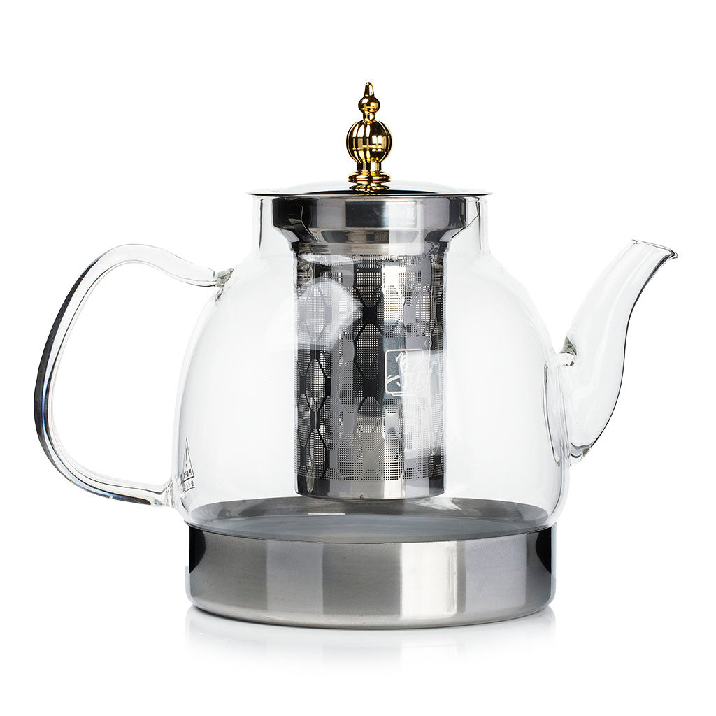 Induction Cooker Glass Teapot 1200ml