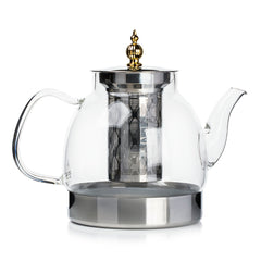 Induction Cooker Glass Teapot 1200ml