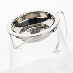 Glass Fair Cup with Strainer 400ml