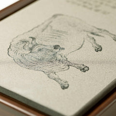 Partial Five Oxen Imperial Tea Tray 62*23.5*4cm