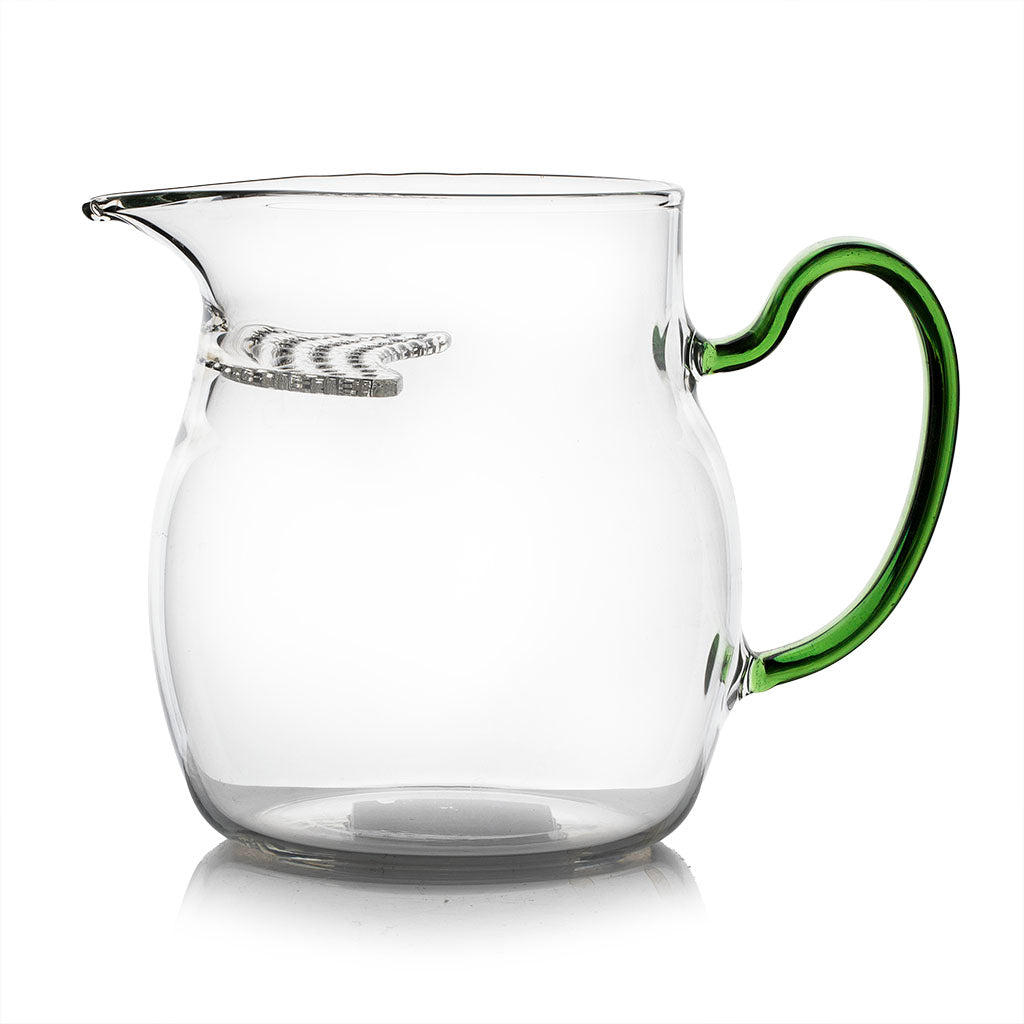 绿把耐热玻璃公道杯 350ml