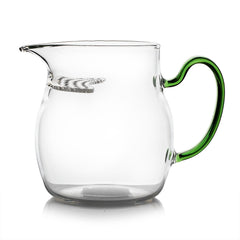 绿把耐热玻璃公道杯 350ml