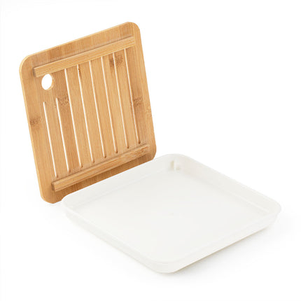 Bamboo Tea Tray Small 20*20cm