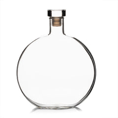 带盖圆形玻璃瓶 500ml