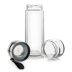 Double-Walled Heat-Resistant Glass Tea Cup 500ml