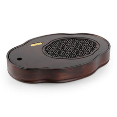 竹製儲水茶盤 36.8*25.5*5.5cm