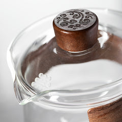 Anti-Slip Glass Gaiwan