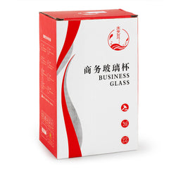 Double-Walled Heat-Resistant Glass Business Cup 380ml