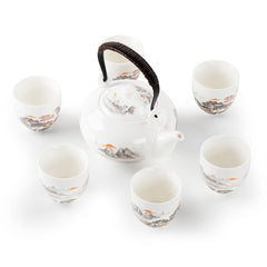 陶瓷茶具礼盒套装A 7件套