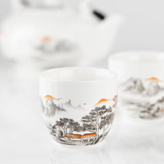 陶瓷茶具礼盒套装A 7件套