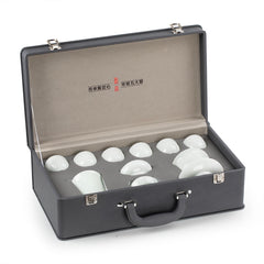 玉瓷茶具礼盒套装 9件套