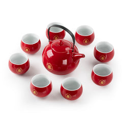 婚庆茶具礼盒套装 9件套
