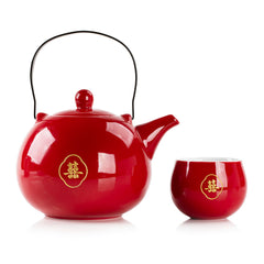 婚庆茶具礼盒套装 9件套