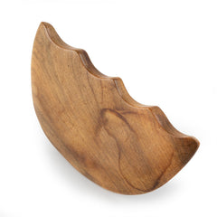 越南香木 半圓形刮痧板 11cm