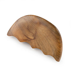 越南香木 半圓形刮痧板 11cm