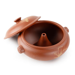 Purple Clay Steam Pot 23.7*13.5cm