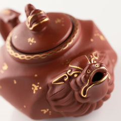 Dragon Spout Yellow Clay Teapot