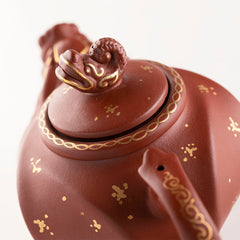 Dragon Spout Yellow Clay Teapot