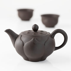 Purple Clay Lotus Teaware Set Gift Box