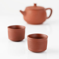 Handcrafted Zhuni Clay Tea Set Gift Box