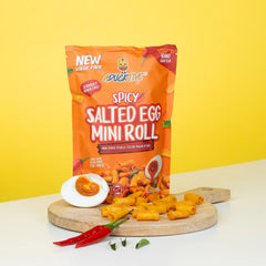 Aducktive Spicy Salted Egg Mini Roll