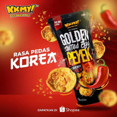 KKMY Korean Spicy Salted Egg Peyek - Gluten Free