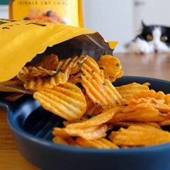 Kantin Lab Salted Egg Yolk Crinkle Cut Chips