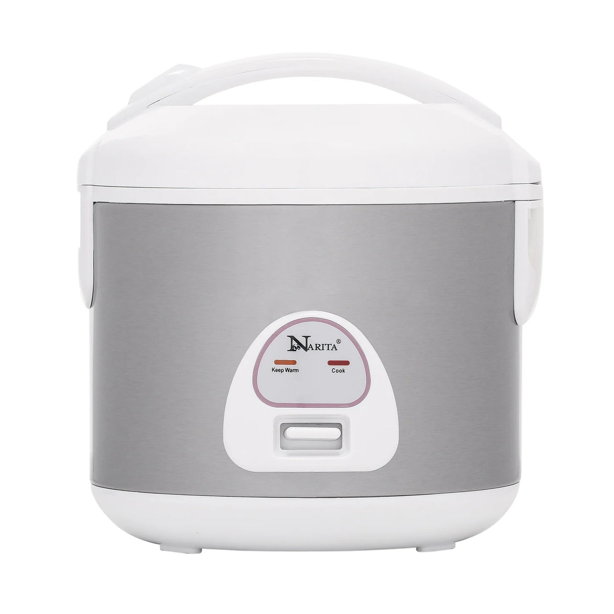 Narita Stainless Steel Inner Pot Rice Cooker 6 Cups NRC-6SSW