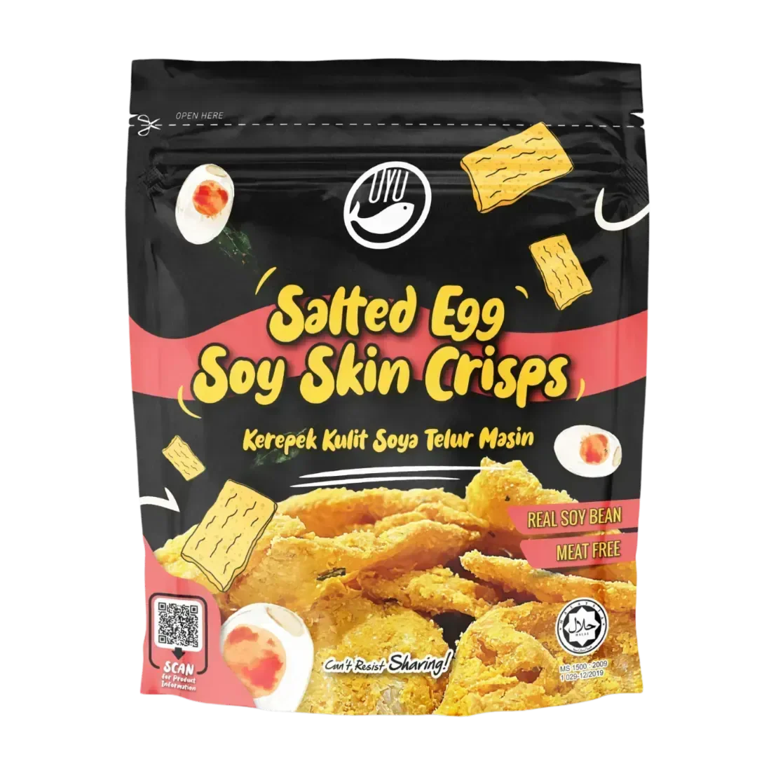 OYU Salted Egg Soy Skin Crisps