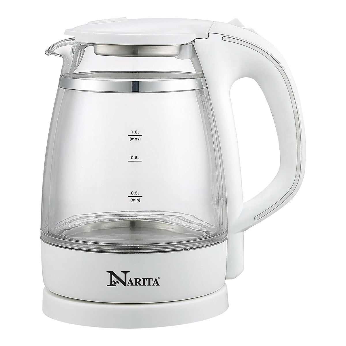 Narita 透明双层玻璃电热水壶 1L GK1201D