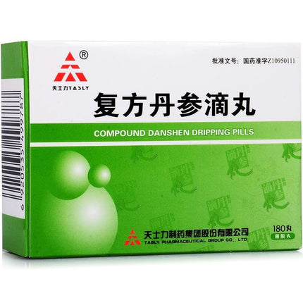 TASLY Compound Danshen Dripping Pills 180 Pills