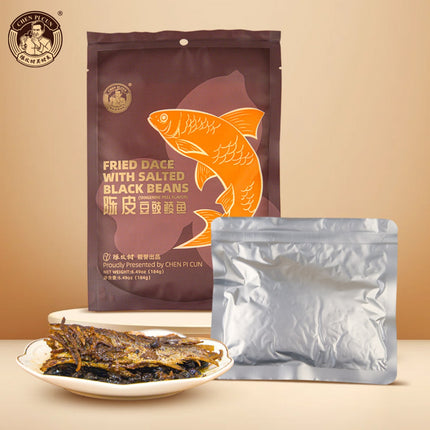 CHENPICUN Fried Dace with Salted Black Beans (184g)