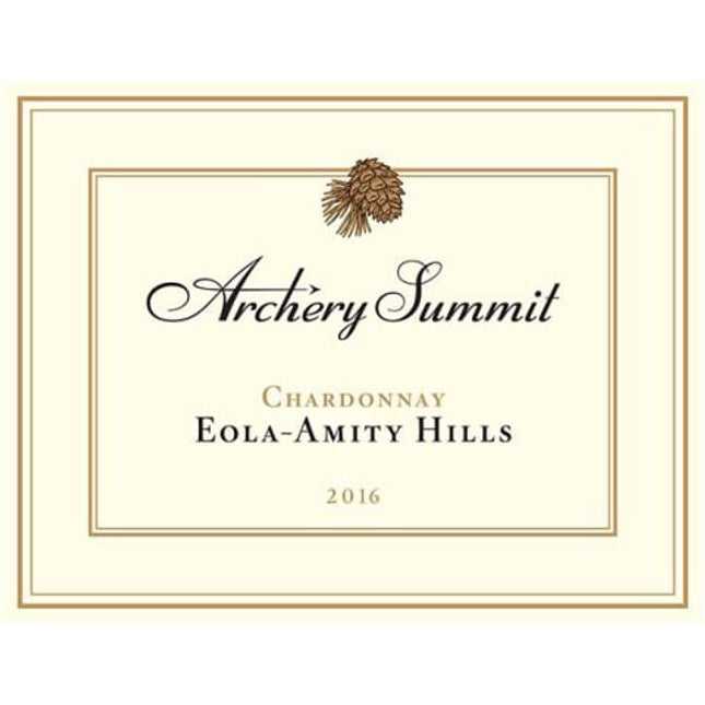 Archery Summit Chardonnay Eola Amity Hills 2016
