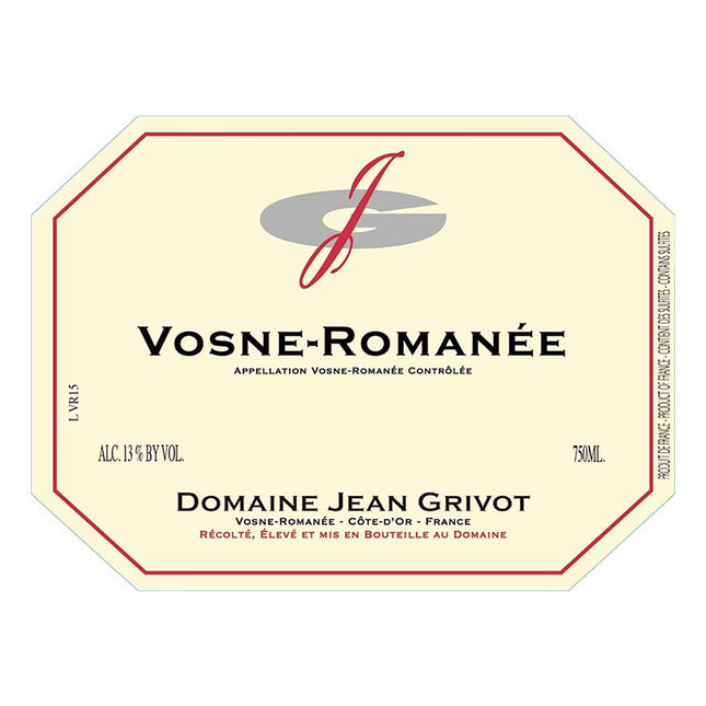 Domaine Jean Grivot Vosne-Romanee 2017