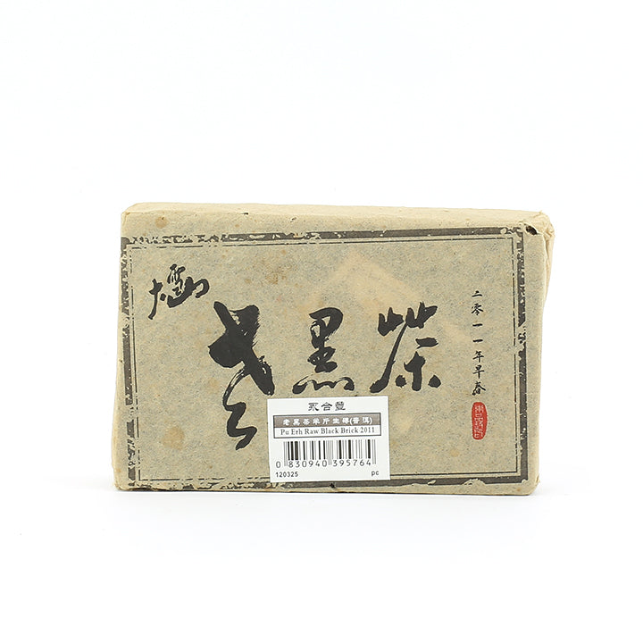 雪山老黑茶普洱茶砖2011年