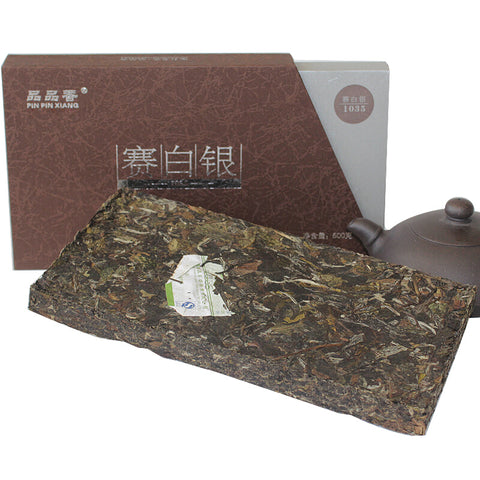 PPX Gong Mei / Sai Bai Yin White Tea Cake (1035) Limit
