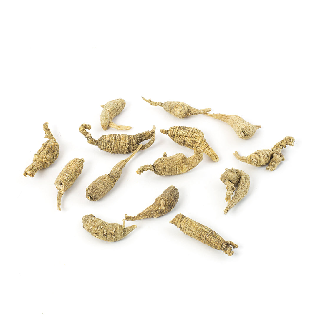 thumbnail image 2 of WOHO Cultivated American Ginseng – Large Sliced Roots, 4 Oz Box (1274 Slice) 2 of 4