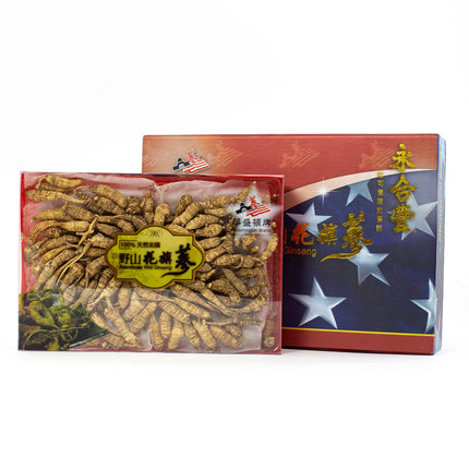 American Wild Ginseng Gift Box ☆☆☆☆ (4 oz/Box)  永合丰 美国顶级野生泡参（4 oz/盒）