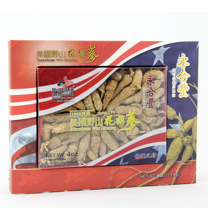 American Wild Ginseng (4 oz/Box)  永合丰 美国野生花旗参（4 oz/盒）  