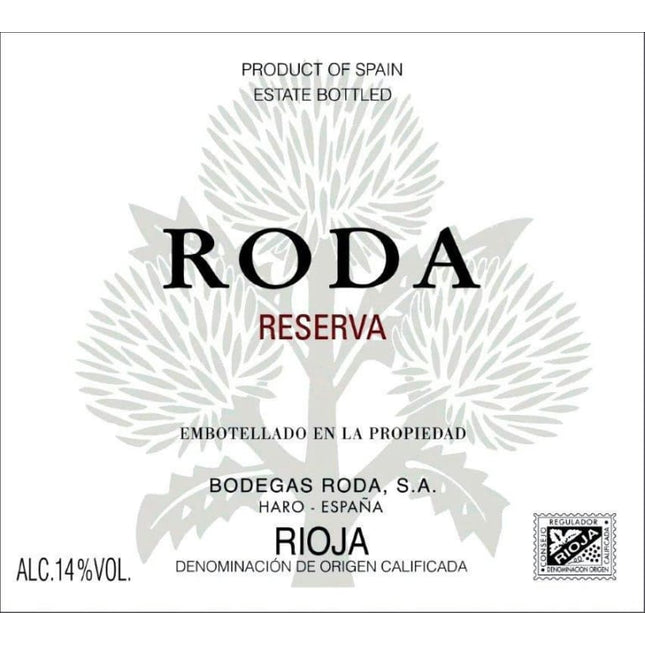 Roda Rioja Reserva 2007