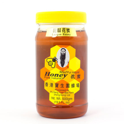 香港【寶生園】龙眼花蜜 （500克/瓶）Po Sang Yuen Longan Honey