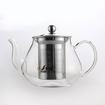 Haopai HP-851 Hand-Made Glass Teapot with filter(700ml)
