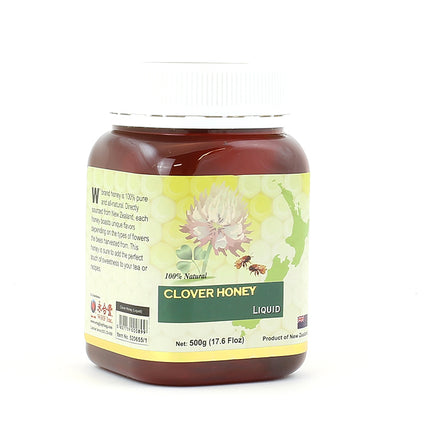 WHF Clover Honey - Liquid (500g)