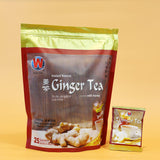 Instant Natural Ginger Tea with Honey (25 sachets)