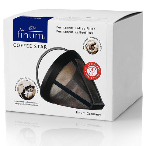 Finum COFFEE STAR PERMANENT FILTERS NO.4