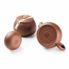 Yixing Hand-Made Purple Clay (Zi Sha) Tea Set Anxiang 6 Pieces