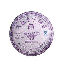大邑 #0772 普洱生茶饼 2007 年 (400g) 
