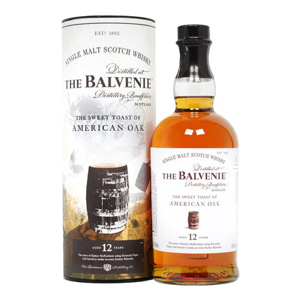 Balvenie 12 yr The Sweet Toast of American Oak Single Malt Scotch Whisky